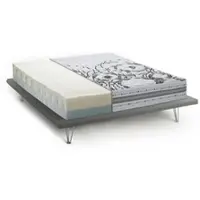 Talamo Italia Sermenza - Matelas Simple, 190x80x22h cm Blanc, Déhoussable Italy