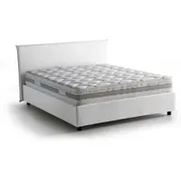 Talamo Italia Ariadni - Lit Double, Blanc, Matelas Inclus Italy