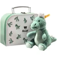 Steiff 067280 Bébé T-Rex Joshi, peluche, 16 cm, vert clair