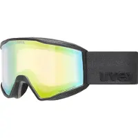 Uvex Blast V Photochromic Ski Goggles Noir Variomatic Green-Clear/CAT1-3