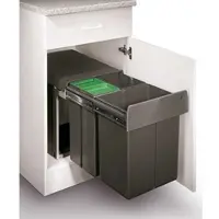 NABER NaberTrio Maxi 40 DT. Collecteur de déchets, anthracite. - Poubelle