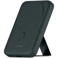 Revolt Batterie d'appoint PB-50.k 10000 mAh compatible Qi et Magsafe avec support