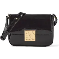 Armani Exchange pour femme. XW002170AF21362UC001 Mini sac à bandoulière noir (OSFA), Casuel, Polyuréthane