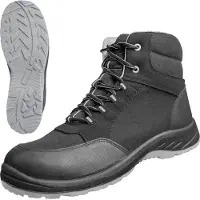 Nitras Bottes Solid Step Mid noir / gris, taille 41