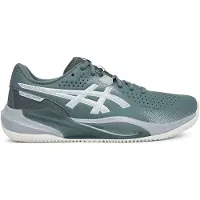 Asics Hommes, Chaussure de salle, Gel-Challenger 15 Clay (40.5), Blanc, Gris