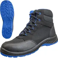 Nitras Bottes Solid Step Mid noir / bleu, taille 44