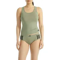Adidas Culottes & slips ACTIVE ESSENTIALS COTTON 3 STRIPES femmes - Gris - EU S