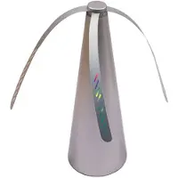 Generique Ventilateur répulsif automatique pour insectes volants, ventilateur de Table avec 3 lames pour barbecue en plein air, magasins de fruits et pâtisseries 3XUE