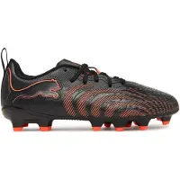 Puma Chaussures de football FUTURE 9 PLAY IT JR 108723 02 Noir Rouge vif Gris, pointure : 35 EU