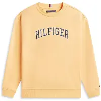 Tommy Hilfiger Sweat bleu marine / orange clair / blanc