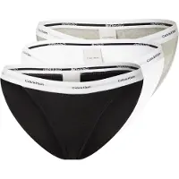 Calvin Klein String Panties 3 Units Multicolore XS Femme