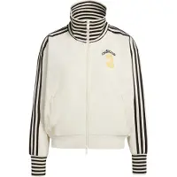 Adidas Vintage Bb Tt Striped Rib Track Top Femme - Manteaux blousons, Blanc - Taille XS (30-32) - Jersey de coton