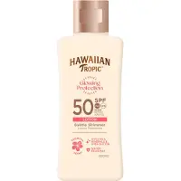 Hawaiian Tropic Glowing Protection Sunscreen Lotion lait solaire SPF 50 75 ml