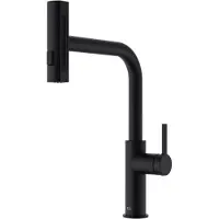 EsseBagno Esserain mitigeur évier à douchette extractible noir mat