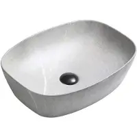 Mexen Lavabo EDITTA pierre grise 49 cm
