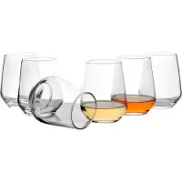 OEM Élégant service de verres - Design classique - 6 pièces - Verre en cristal