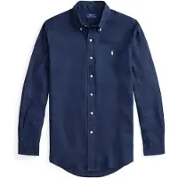 Ralph Lauren Chemise CHEMISE COUPE DROITE EN LIN hommes - Marine - EU XL