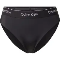 Calvin Klein Swimwear Bas de bikini noir / blanc