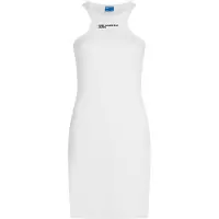 Karl lagerfeld Jeans B2w13046 Sleeveless Short Dress Blanc M Femme