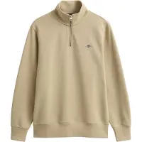Gant 2008005 Reg Shield Half Zip Sweatshirt Beige L Homme