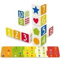 Educa Educubes Baby Ii Numbers Educational Game Multicolore Enfants