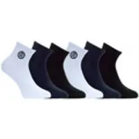 Serge Blanco Chaussettes Chaussettes coton peigné Lot de 6 homme || Taille 39 / 42