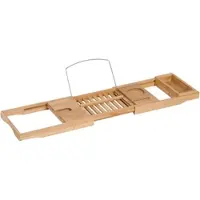 MODFU Table Basse avec LED - Meuble de Salon Blanc avec 2 Tiroirs Coulissants et Plateau en Verre Trempé - 100x50x40 cm