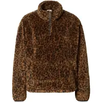 Levi's Gemma Half Zip Sweatshirt Marron M Femme