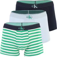Calvin Klein Lv00nb4472 Trunk Boxers 3 Units Multicolore S Homme