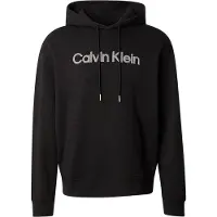 Calvin Klein 350 Terry Standard Logo Hoodie Noir S Homme