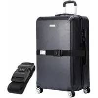 VERTICAL STUDIO "Bergen" 28" Valise noir avec sangle de bagage GRATUITE