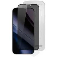 EPICO Privacy Glass 3D DF iPhone Air - Ultrabreite Abdeckung mit staubdichtem Ein-Schritt-Applikator (Apple iPhone Air)