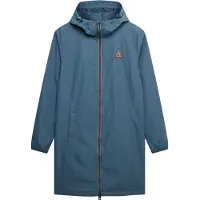 Superdry Femme Veste Coupe-vent Tricolore Longue Blue Taille: 40