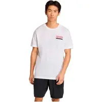 Adidas Padel Wanted Graphic Short Sleeve T-shirt Blanc S Homme