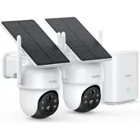 Aosu Solarcam D1 Classic Kit - 2 Camera's (2304 x 1296 Pixels), Caméra réseau, Blanc