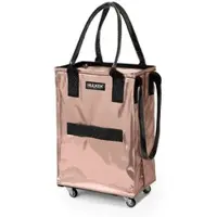 Hulken Cabas 'Rolling Tote' or rose