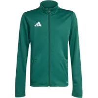 Adidas Entrada 26 Full Zip Sweatshirt Vert 7-8 Years Enfants