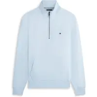 Tommy Hilfiger Essential Terry Half Zip Sweatshirt Bleu L Homme