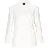 Faina Blazer blanc cassé