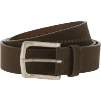 Boggi Milano Ceinture 'B Sustainable' brun foncé