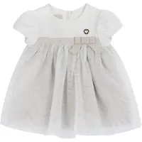 Chicco Robe gris / blanc