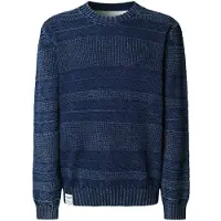 Pepe Jeans pour homme. PM7000064 Pull Farris navy (L), Casuel, Coton, Marine