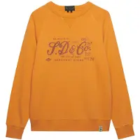 Superdry Sweat-shirt marron / orange clair