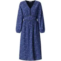 Pepe Jeans pour femme. PL9537802 Robe Barby bleue (M), Casuel, Viscose, Manche longue
