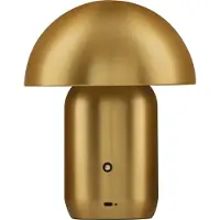 Lyora Lampe de table design Pois Or rechargeable