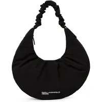 Karl lagerfeld JEANS Sac bandoulière noir / blanc