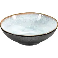 Medard de Noblat MÃdard de Noblat - Shadow Aqua - Saladeschaal 24 cm - 2 delig (AI60CCB0001SP), Saladier + bol, Or, Bleu, Marron, Gris