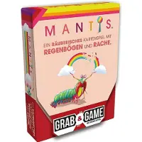 Exploding Kittens LLC Mantis : Grab & Game - Jeu de cartes de fête rapide pour la route