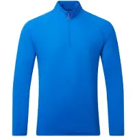 Gill Uv Long Sleeve Zip T-shirt Bleu L Homme