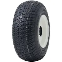 Parnells 13x5.00-6 Pneu pour tondeuse à gazon et jante en acier Wanda P332, 25mm 6205 Roulements